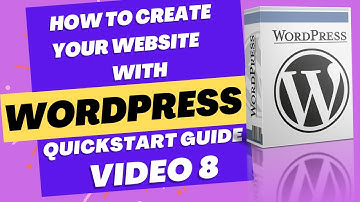 Wordpress tutorial for beginners Video 8: how to install wordpress manually