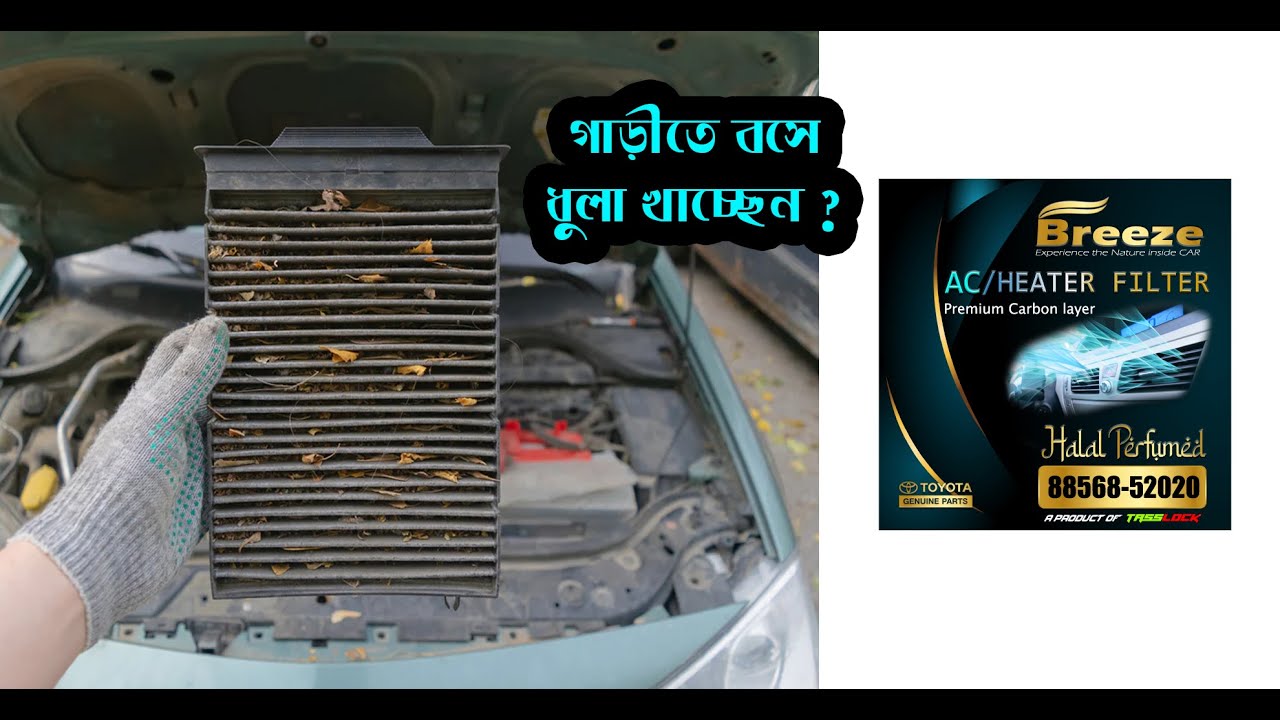 Car Ac Filter Perfumed and Activated Carbon - Tass Breeze