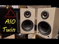 Активна полична акустична система Triangle AIO TWIN Frost White (пара)