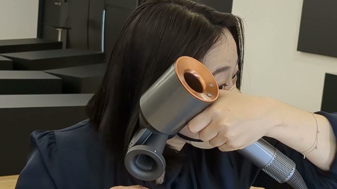 Dyson Supersonic Shineヘアドライヤーを試用してみた - YouTube