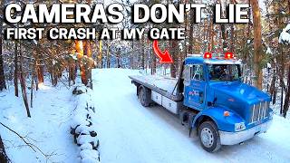 Poe Driveway Gate Witnesses Its First Truck Crash & Recovery