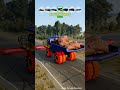 Which Vehicle Can Survives? 600 MPH INSTANT ACCELERATION 🚀 #beamngdrive #automobile #beamng