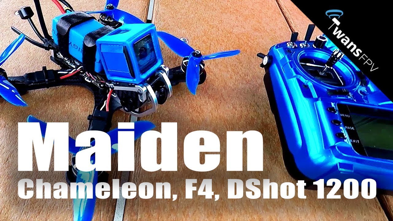 Maiden - Chameleon, F4, No Notches & DShot 1200 - Heaven!