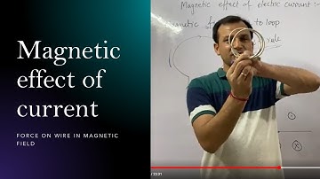 MYP 4 and 5 Physics - Exploring the Magnetic Effect of Current