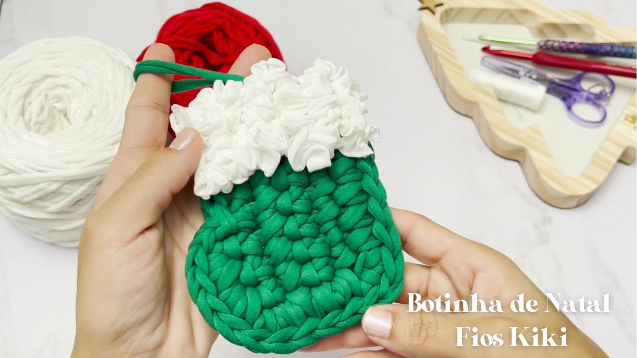 Especial de Natal Fios Kiki - Botinha de Natal (Receita completa!) I FIOS KIKI