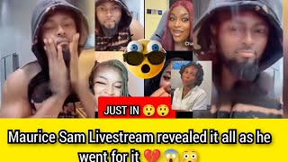 Maurice Sam Livestream escapade few moments ago went south when colleagues asked about her .