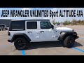 JEEP WRANGLER UNLIMITED Sport ALTITUDE 4X4 REVIEW