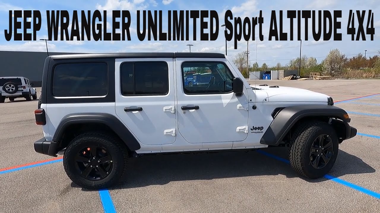 JEEP WRANGLER UNLIMITED Sport ALTITUDE 4X4 REVIEW - YouTube