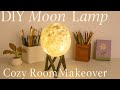 DIY aesthetic moon lamp | cozy room decor idea | home decor | easy diy ideas | best from waste