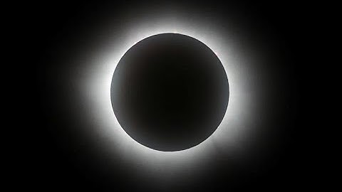 Total solar eclipse on 2024-04-08 | Simulated and actual wide-angle video footage