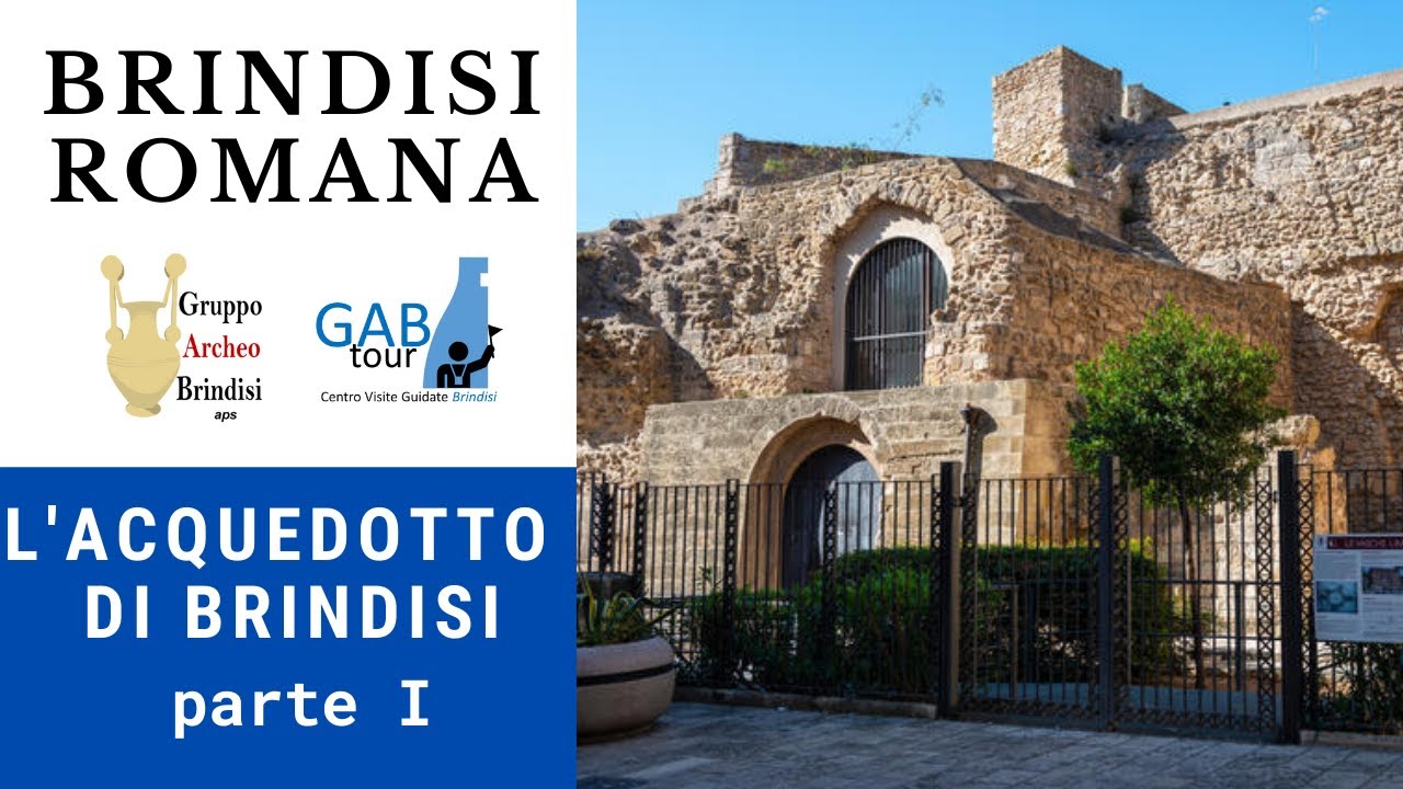 L'acquedotto di Brindisium - vasche limarie