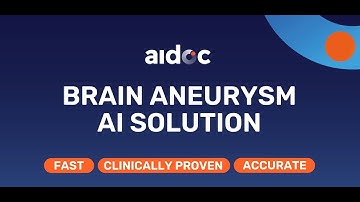 Aidoc Brain Aneurysm AI Solution