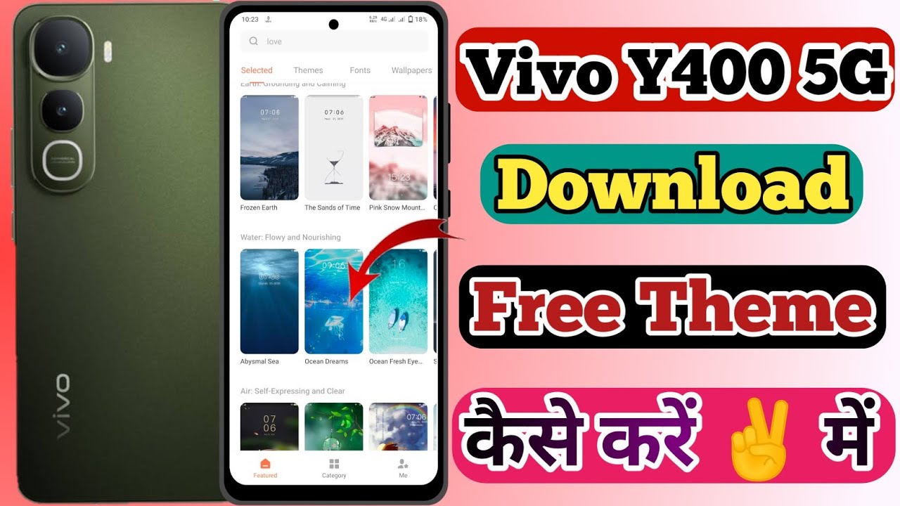 Vivo Y400 5g Free Theme Change Kaise Kare // How To Change Free Theme In Vivo Y400 5g