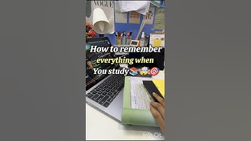 🧠 How to Remember Everything You Study! 📚🔥 #StudyMotivation