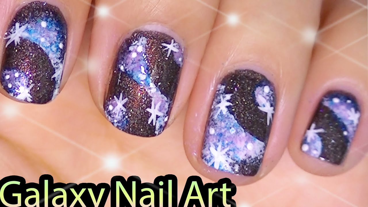 5. 15+ Easy Galaxy Nail Art Designs for Beginners - wide 6