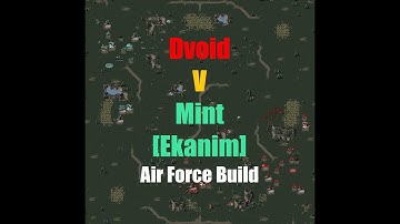 Openra Red Alert (221) 1v1 MPG Dvoid v Mint (Ekanim) Air Force Build