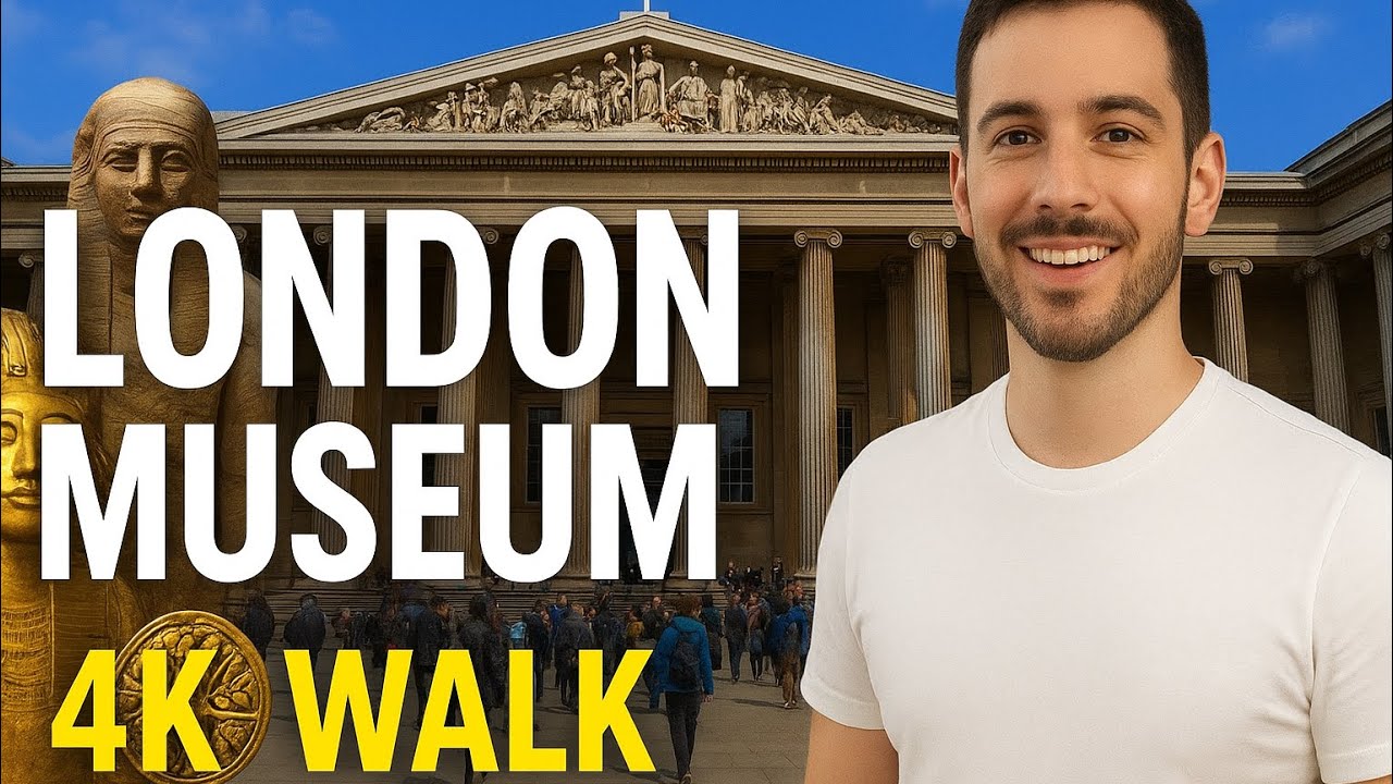 London Museum Walk Tour 🇬🇧 | Inside World Famous Museum | 4K Walking Experience( Part 1 )