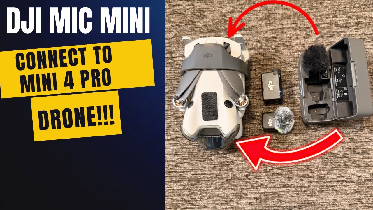  How to connect 🔗DJI MIC MINI to your RC2 controller✅