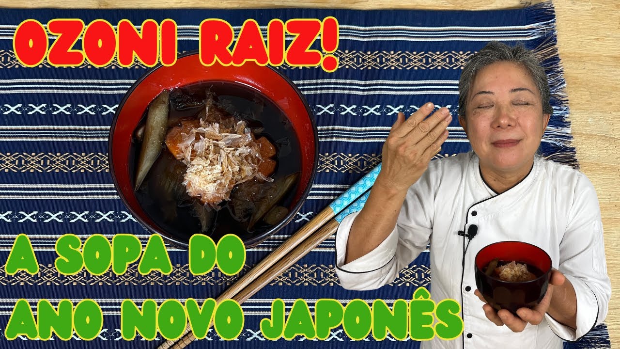 A essência da tradição Japonesa: OZONI (A sopa do ANO NOVO japonês) | お雑煮の作り方（レシピ）
