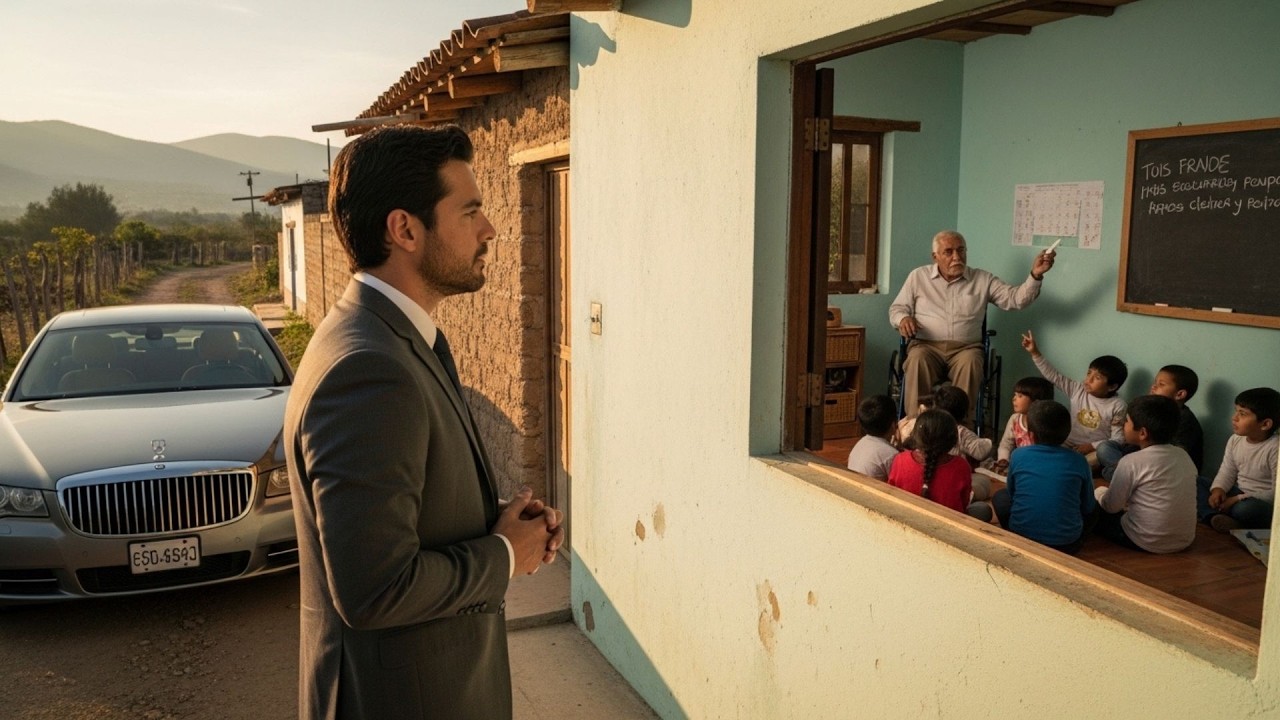 Un empresario visitó a su padre enfermo en el campo… y lo que vio lo hizo dejarlo todo