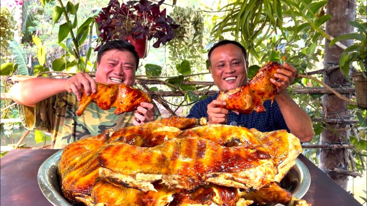 Đại Chiến Khủng.Khiếp MỘT MÂM ĐÙI GÀ QUAY LU, HƯƠNG VỊ HEO QUAY Không Hồi Kết | ATĐQ 