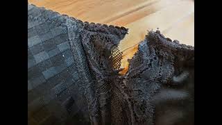 Bh-Reparatur - Risse Im Stoff Und Spitze Wieder Reparieren