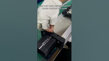 Assembly Live - Heavy Load Linear Actuator Dustproof Module Motorized Rail Guide #electricactuator