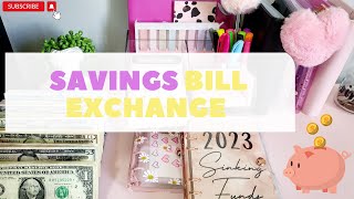 💵 Savings Challenge Bill Exchange - $ | #Condensing my Savings Challenges | #_2023 💵 #billexchange screenshot 5