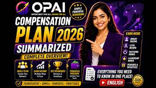 OPAI Compensation Plan Summarized 2026 | English