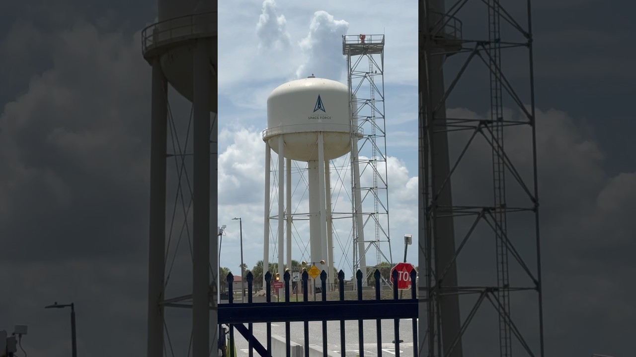 Patrick Space Force Base Water Tower Florida 