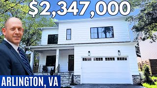 Arlington Virginia New Construction Home Tour Va Homes For Sale Luxury Home Northern Virginia