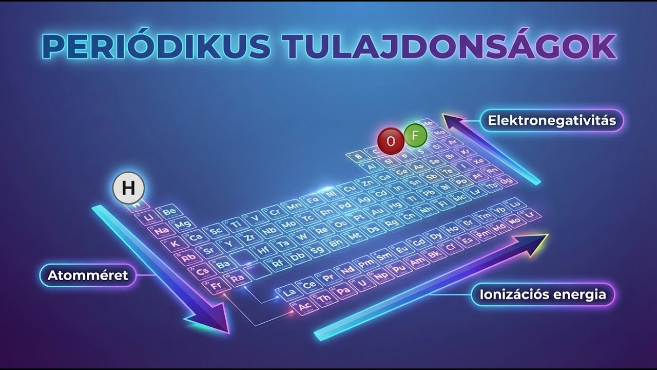 Periodikus tulajdonságok