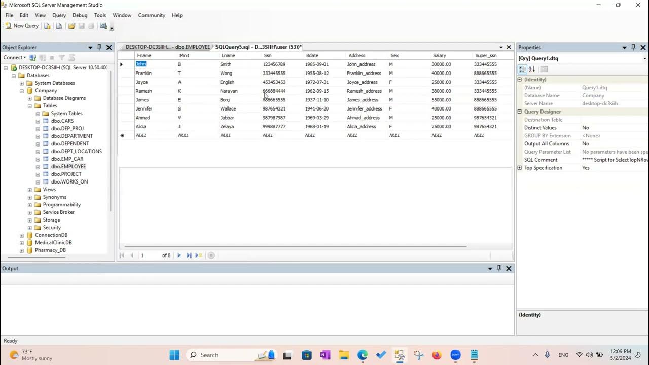 Data Manipulation Language Commands in SQL - YouTube