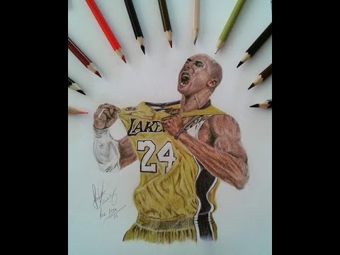 Drawing Kobe Bryant - YouTube