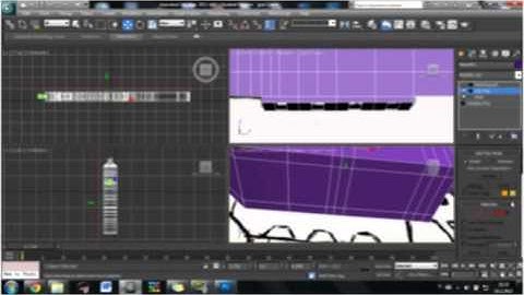 3Ds Max gun modelling Timelapse (sketching and modelling)