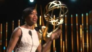 Regina King Wins OUTSTANDING SUPPORTING ACTRESS IN A LIMITED SERIES OR A MOVIE | Emmys 2015