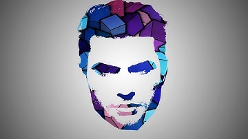 Photoshop Tutorial - Abstract Logo Design From Face