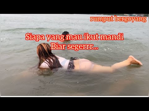 Edisi mandi biar seger - fishing mania - mancing mania - mancing cantik - mancing ambyar - girl