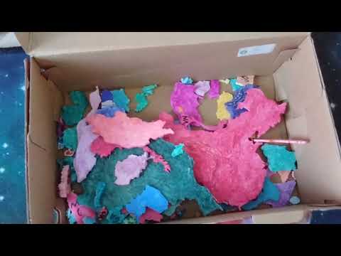 got a 3d printer on my bday, printing a puzzle of the world