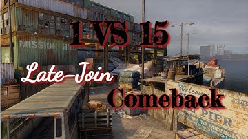 1 VS 15 Late-Join Comeback - The Last Of Us Remastered 4K (PS5)!