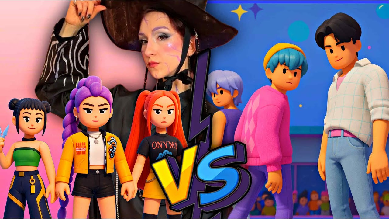 HUNTRIX VS SAJA BOYS W ROBLOXIE!