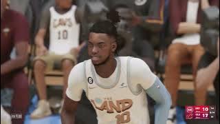 NBA 2K23 (Next Gen) - (New City Edition Uniforms) Detroit Pistons vs Cleveland Cavaliers