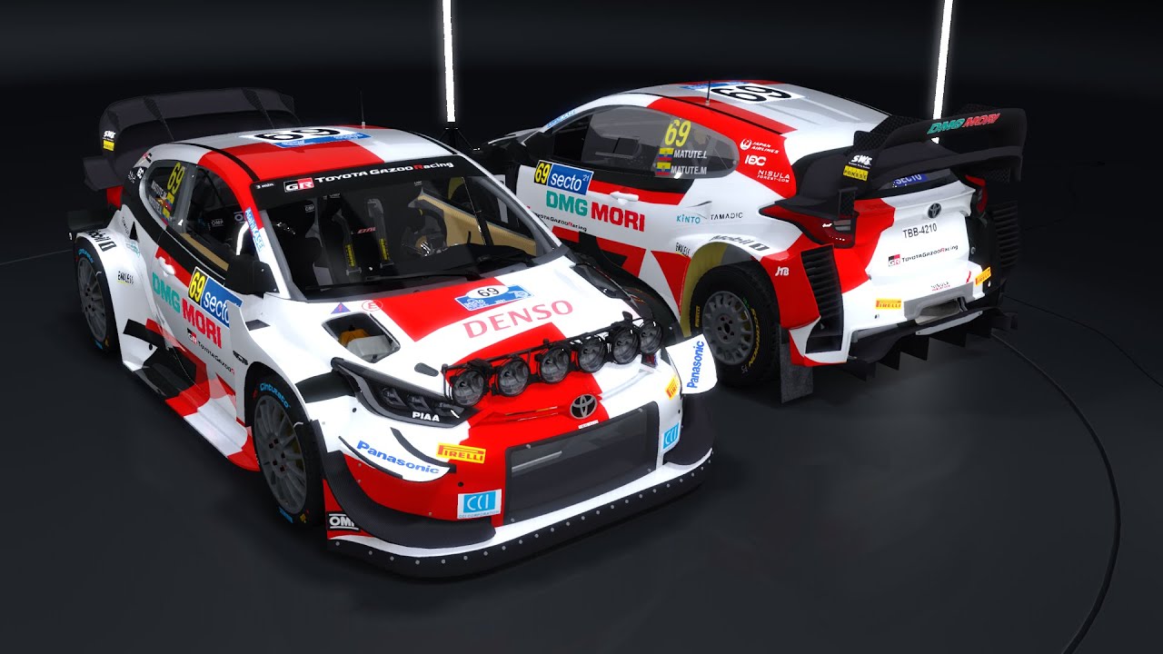 Toyota Yaris GR Test 2021 - Assetto Corsa - YouTube