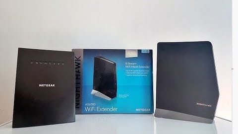 Netgear EX8000 ( X6S ) vs EAX80 ( AX8 ) Wifi Extender to Router Connection Test and Review (Part 1)