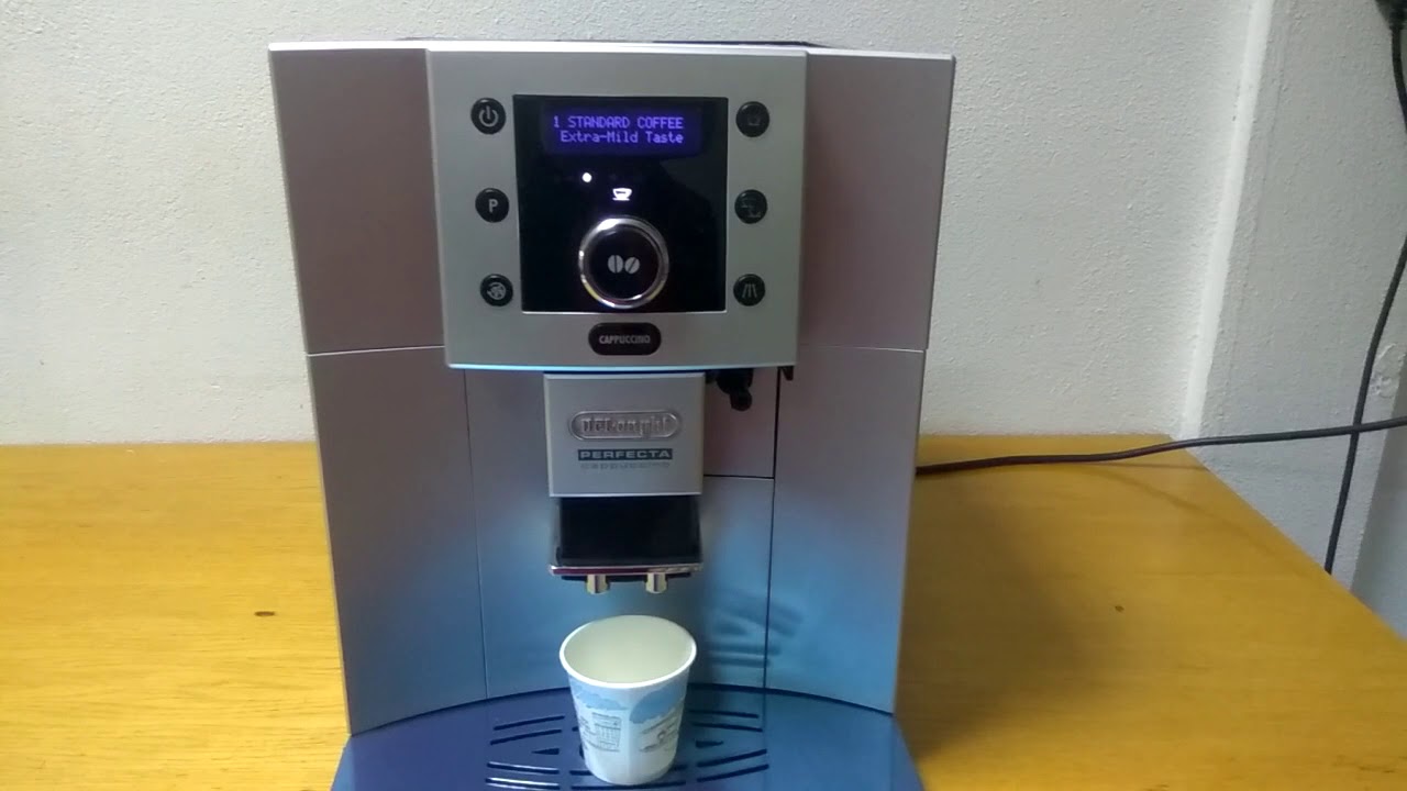 Delonghi ESAM 5500 - YouTube
