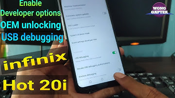 Enable Developer optipns infinix hot 20i || Enable usb debugging infinix hot 20i