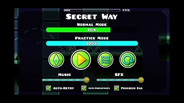 Secret Way by Booglee (Easy Demon) | Geometry Dash 2.11