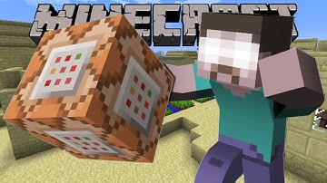 Minecraft | SUMMONING HEROBRINE! (Summon, Destroy, & Become Herobrine!) One Command Creation 1.8.1