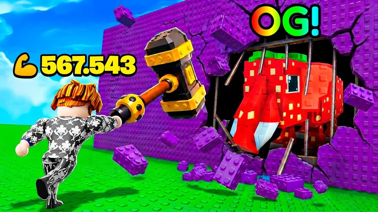 APENAS UM MARTELO FORTE CONSEGUE ESSE BRAINROT NO ROBLOX