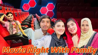 Movie Night With Family 🍿 | pehli Bar Sbh Sth Gae ❣️| NA32